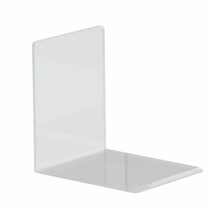 Artikelbild für 2 MAUL Buchstützen glasklar 8,0 x 10,0 x 10,0 cm, Artikelnummer 357780