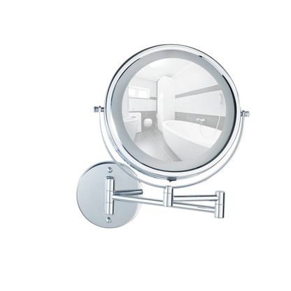 Artikelbild 3 für WENKO Wand-Kosmetikspiegel beleuchtet Lumi silber, Artikelnummer 528842