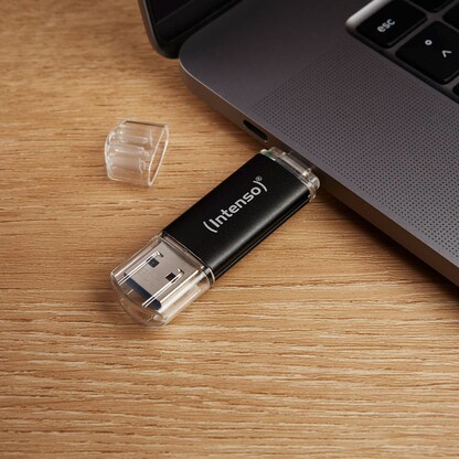 Artikelbild 5 für Intenso USB-Stick Twist Line anthrazit 256 GB, Artikelnummer 514469