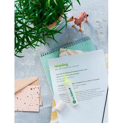 Artikelbild 3 für edding Highlighter 24 EcoLine pastell Textmarker gelb, 1 St., Artikelnummer 131017