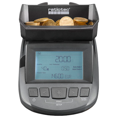 Artikelbild 3 für ratiotec Geldwaage RS 1000, Artikelnummer 399279