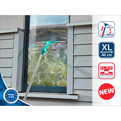 Artikelbild 2 für LEIFHEIT 2in1 XL Pro Reach Fensterabzieher 40,0 cm, Artikelnummer 538692