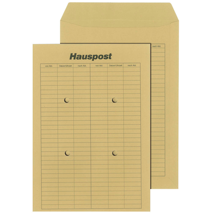 Artikelbild für MAILmedia Hauspostversandtaschen DIN B4 ohne Fenster braun 250 St., Artikelnummer 511689