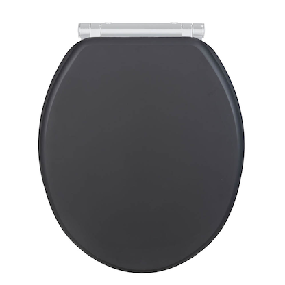Artikelbild 2 für WENKO WC-Sitz mit Absenkautomatik Morra anthrazit, Artikelnummer 815312