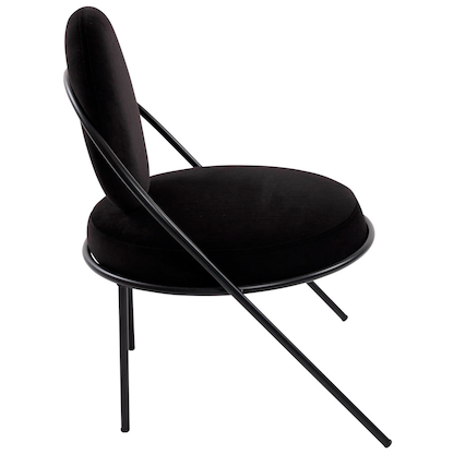 Artikelbild 2 für meet powered by PAPERFLOW Sessel SATURNE schwarz Stoff, 1 St., Artikelnummer 231849