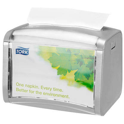 Artikelbild 2 für TORK Serviettenspender Xpressnap® N4 272613 hellgrau Kunststoff, Artikelnummer 913095