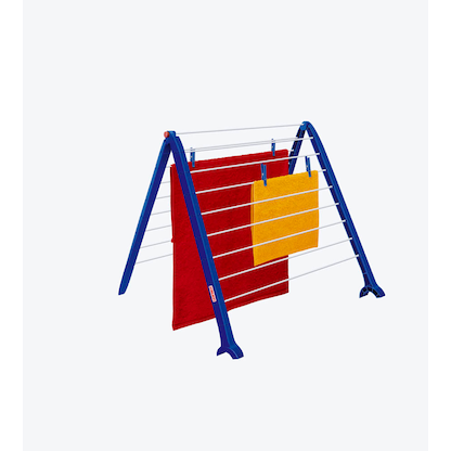 Artikelbild 2 für LEIFHEIT Wäscheständer für Badewanne Pegasus Bath 110 blau, Artikelnummer 951186