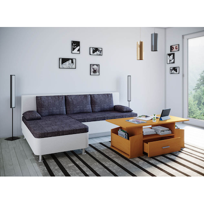 Artikelbild 5 für VCM my home Junata Couchtisch buche 110,0 x 52,0 x 44,0 cm, Artikelnummer 388122