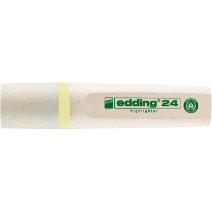 Artikelbild 16 für edding Highlighter 24 EcoLine pastell Textmarker gelb, 1 St., Artikelnummer 131017