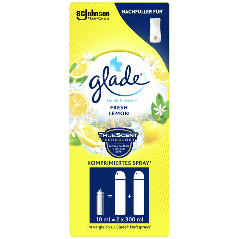 glade Raumduft-Nachfüller FRESH LEMON Citrus 10 ml, 1 St