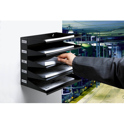 Artikelbild für DURABLE Sortierstation schwarz mit 5 Fächer, Artikelnummer 102215
