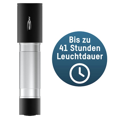 Artikelbild 5 für ANSMANN Daily Use 300B LED Taschenlampe silber, 315 Lumen, Artikelnummer 847453