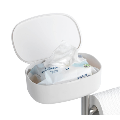 Artikelbild 2 für WENKO WC-Garnitur Rivazza weiß Metall, Artikelnummer 814232