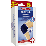 Artikelbild 1 für WUNDmed® Kniebandage 04-005L, Gr. L blau, 1 St., Artikelnummer 471296