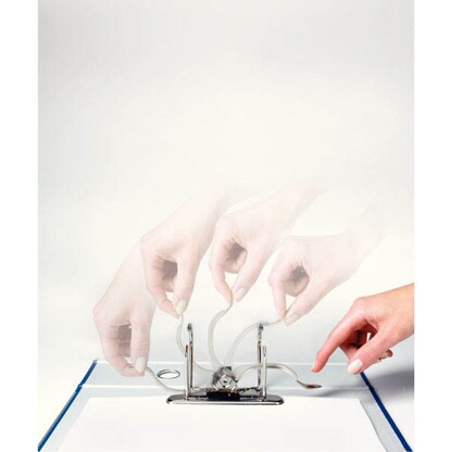 Artikelbild 6 für AKTION: LEITZ 1010 Ordner grau Kunststoff 8,0 cm DIN A4 mit Prämie nach Registrierung, Artikelnummer 859140