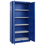 Artikelbild 1 für CP Metallschrank C 2000 Acurado 092600-000 S10000 enzianblau 93,0 x 40,0 x 195,0 cm, aufgebaut, Artikelnummer 360097