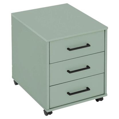 Artikelbild für MÖBELPARTNER Ruby Rollcontainer pastellgrün 3 Auszüge 40,1 x 50,0 x 57,0 cm, Artikelnummer 323806