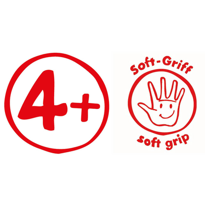 Artikelbild 2 für Marabu Kinderschere KiDS rot mit bedruckten Scherenblättern 13,0 cm, Artikelnummer 399457