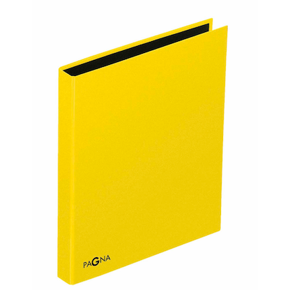 Artikelbild für PAGNA Basic Ringbuch 2-Ringe gelb DIN A4, 1 St., Artikelnummer 374645