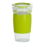 Artikelbild 1 für emsa Smoothie-Becher CLIP & GO transparent/grün, Artikelnummer 477186