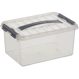 Artikelbild 1 für sunware Q-line Aufbewahrungsbox 6,0 l transparent 30,0 x 20,0 x 14,0 cm, Artikelnummer 145685