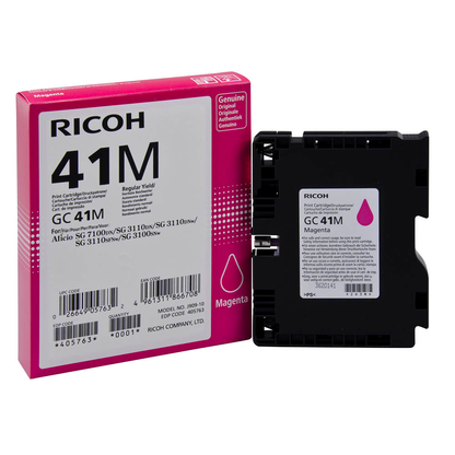 Artikelbild 5 für RICOH GC 41K/C/M/Y schwarz, cyan, magenta, gelb Druckerpatronen, 4er-Set, Artikelnummer 496537