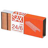 Artikelbild 1 für 1.000 sax design Heftklammern 24/6, Artikelnummer 385963