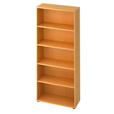 Artikelbild 1 für HAMMERBACHER Aktenregal Basic 4000 buche 80,0 x 33,0 x 188,0 cm, Artikelnummer 862831