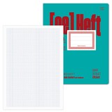 Artikelbild 1 für Ursus Schulheft OE Recycling Lineatur 34 kariert quart Rand rundum, 20 Blatt, Artikelnummer 406429