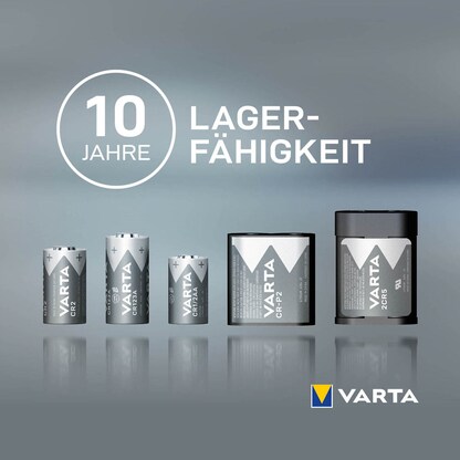 Artikelbild 7 für 10 VARTA Batterien CR2 Fotobatterie 3,0 V, Artikelnummer 308334