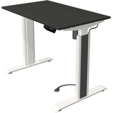 Artikelbild 1 für Kerkmann Move 1 advance elektrisch höhenverstellbarer Schreibtisch anthrazit rechteckig, T-Fuß-Gestell weiß 100,0 x 60,0 cm, Artikelnummer 265909