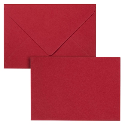 Artikelbild für artoz Briefumschläge Mosaic DIN B6 ohne Fenster weinrot nassklebend 20 St., Artikelnummer 870037