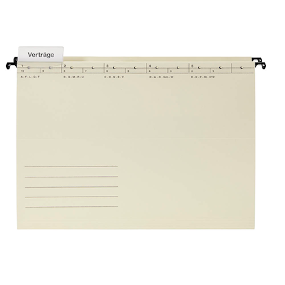 Artikelbild 3 für 25 Hängemappen chamois, Artikelnummer 182386