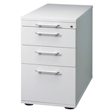 Artikelbild 1 für HAMMERBACHER Solid Standcontainer lichtgrau 4 Auszüge 42,8 x 80,0 x 72,0 - 76,0 cm, Artikelnummer 984476