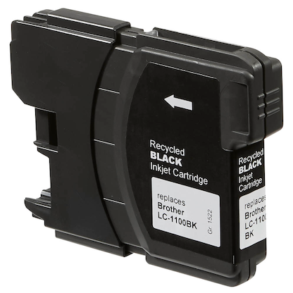 Artikelbild 3 für office discount schwarz Druckerpatrone kompatibel zu brother LC-1100BK, Artikelnummer 314553