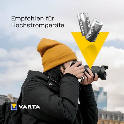 Artikelbild 4 für 10 VARTA Batterien CR2 Fotobatterie 3,0 V, Artikelnummer 308334