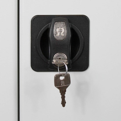 Artikelbild 5 für ADB Metallschrank 40828 lichtgrau 71,0 x 30,0 x 195,0 cm, aufgebaut, Artikelnummer 204549