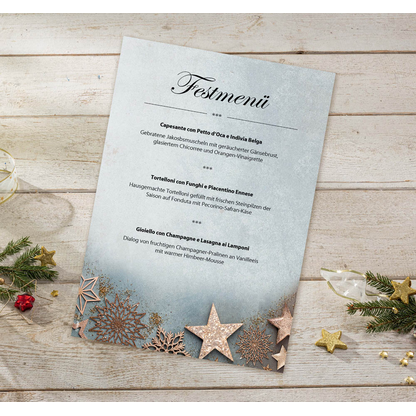 Artikelbild 2 für SIGEL Weihnachtsbriefpapier Glamorous Christmas Motiv DIN A4 90 g/qm 100 Blatt, Artikelnummer 352249