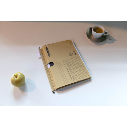 Artikelbild 8 für 25 ELBA Hängehefter vertic ULTIMATE Karton naturbraun 1 x kaufmännische BZ-Heftung, Artikelnummer 393959