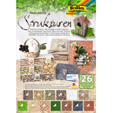Artikelbild 1 für folia Motivblock Struktur farbsortiert 80/270 g/qm 26 St., Artikelnummer 962702