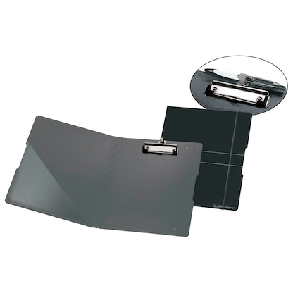 Artikelbild für herlitz Klemmbrettmappe easy orga 300000721 DIN A4 schwarz Kunststoff, 1 St., Artikelnummer 439657