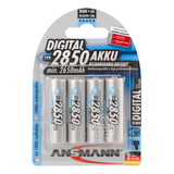Artikelbild 1 für 4 ANSMANN Akkus Mignon AA 2.650 mAh, Artikelnummer 964189