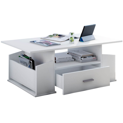 Artikelbild für VCM my home Junata Couchtisch weiß 110,0 x 52,0 x 44,0 cm, Artikelnummer 387924