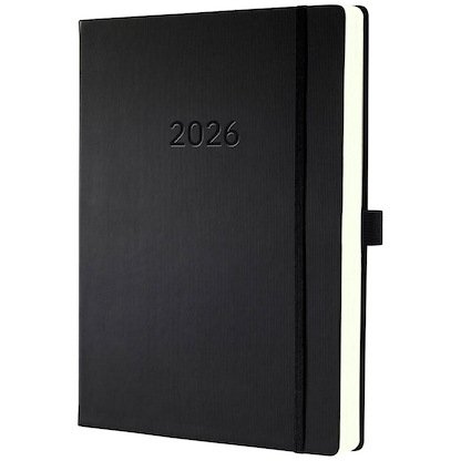 Artikelbild 2 für SIGEL Buchkalender Conceptum 2026 schwarz, Artikelnummer 568517
