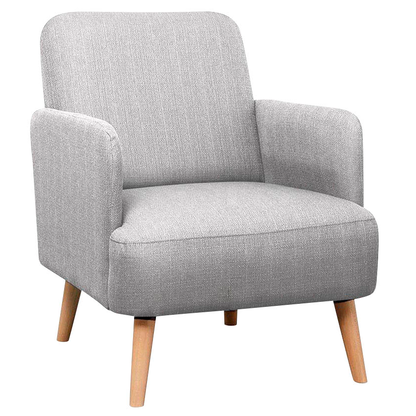 Artikelbild für meet powered by PAPERFLOW Besuchersessel Brooks FTBRO.23.02 grau Stoff, Artikelnummer 547253