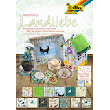 Artikelbild 1 für folia Motivblock Landliebe farbsortiert 80/270 g/qm 26 St., Artikelnummer 963064
