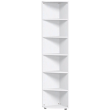 Artikelbild 1 für geramöbel Eckregal Flex weiß 40,0 x 40,0 x 216,0 cm, Artikelnummer 881906