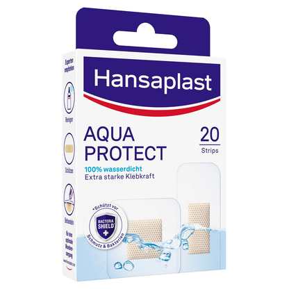 Artikelbild 17 für Hansaplast Pflaster AQUA PROTECT 4808200006 transparent, 20 St., Artikelnummer 497687