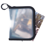 Artikelbild 1 für FolderSys Reißverschlussbeutel Mini transparent/schwarz 0,5 mm, 1 St., Artikelnummer 592564