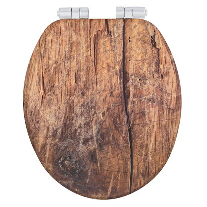 Artikelbild 3 für WENKO WC-Sitz Rustic braun, Artikelnummer 815144